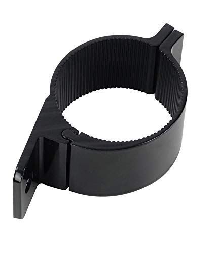 Universell passende schwarze Aluminium-Rohrschelle ø 63-63,5 mm für Lampenbügel, Frontbügel, Überrollbügel~