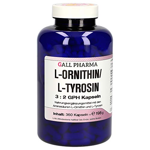 Gall Pharma L-Ornithin/L-Tyrosin 3:2 GPH Kapseln 360 Stück