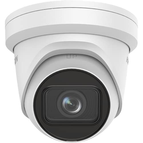 Hikvision DS-2CD2346G2-I(2.8mm)(C) Turret Überwachungskamera mit 4 Megapixel, bis zu 30m Beleuchtung, professionelle Überwachungskamera, Acusense Kamera mit Fehlalarmfilter