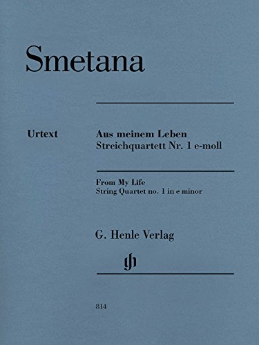 Aus meinem Leben: Streichquartett Nr. 1 e-moll; Stimmen