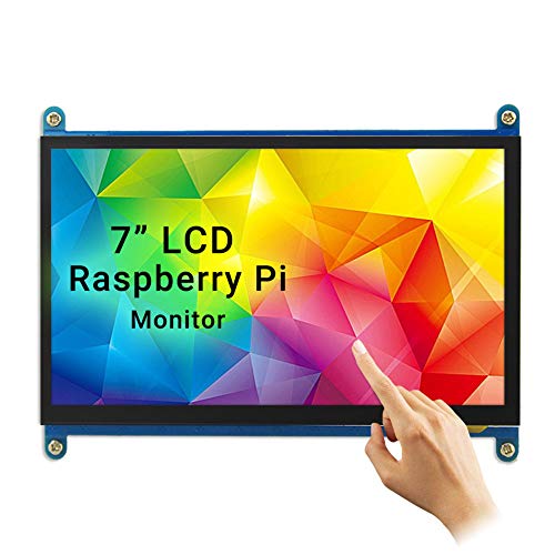 7-Zoll Raspberry Pi Touch Screen Display, Elecrow 1024X600 HDMI Monitor für Raspberry Pi 4B 3B + Windows