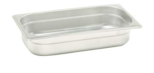 Pentole Agnelli Wanne Gastronorm 1/3, Edelstahl 32.5x17.60x20 cm