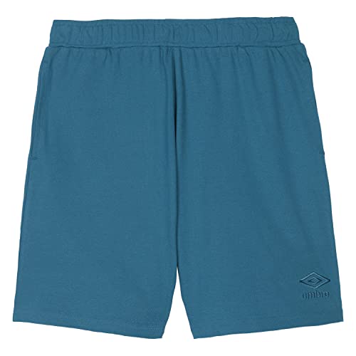 Umbro Herren Sport Style Pique Shorts Kurze Hose, blau, L