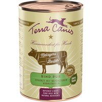 Terra Canis Nassfutter Rind Pur (Rind, 18 x 400 g)
