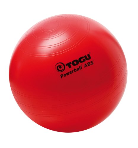 Togu Gymnastikball Powerball ABS (Berstsicher), rot, 75 cm