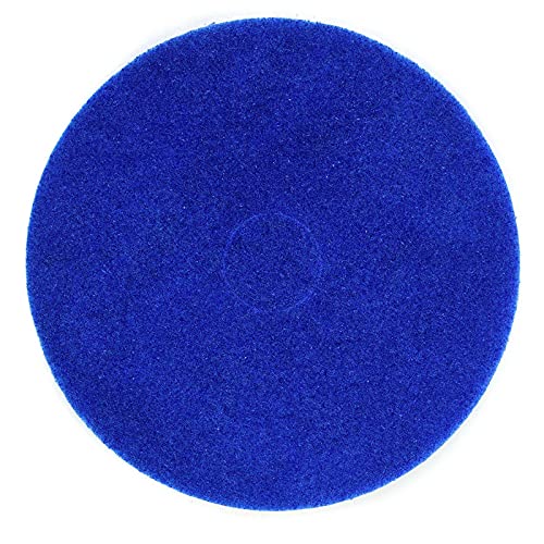 Sobsy Reinigungspads für Einscheibenmaschinen, Pflegefilmsanierer, blau, 17", Ø432 mm, 5 Stück/Karton, 690 g