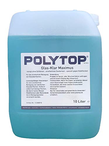 POLYTOP Glas-Klar Maximus Glasreiniger 10 Liter