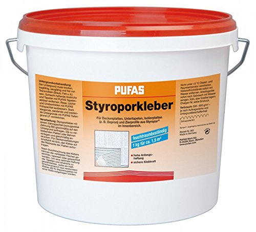 PUFAS Styropor- und Renoviervlies-Kleber 8 kg