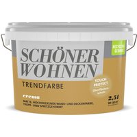 Schöner Wohnen Trend Wandfarbe Crema Matt 2,5 l