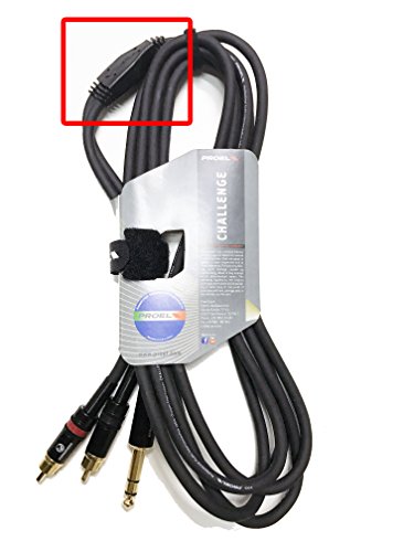 Proel chlp300lu3 Audio-Kabel – Audio-Kabel (6.35 mm, 2 x 6.35 mm, männlich, männlich, gerade, gerade)