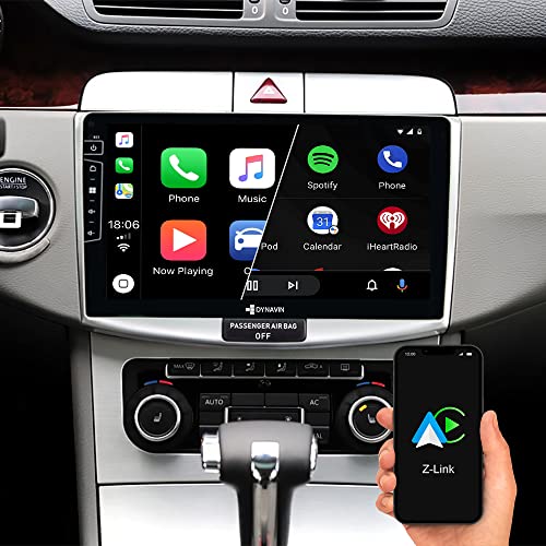 DYNAVIN Android Autoradio Navi für VW Passat B6, 10,1 Zoll OEM Radio mit Wireless Carplay und Android Auto | BT | Inkl. DAB+; D8-B6S Pro