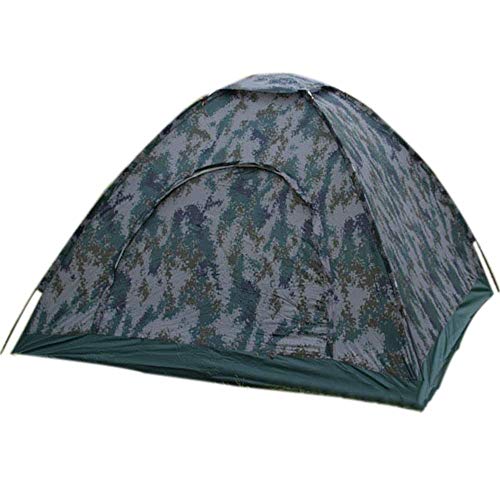Zelt 3-4 Personen Tarn-Außenzelt, wasserdichtes Oxford-Campingzelt, regensicheres Outdoor-Camping