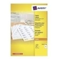 Avery - Dauerhaft klebende Adress-/Versandetiketten aus Papier - weiß - A4 (210 x 297 mm) 100 Etikett(en) (100 Bogen x 1) (DP001-100.FR)
