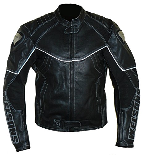 Protectwear WMB-303 Motorrad - Lederjacke, Größe : 50, schwarz