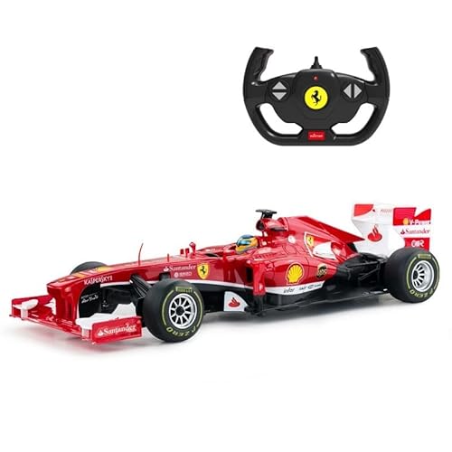 1.12 Red Ferrari F1 Remote Racing Drift Car F138, Licensed by Ferrari, for Ages 6+