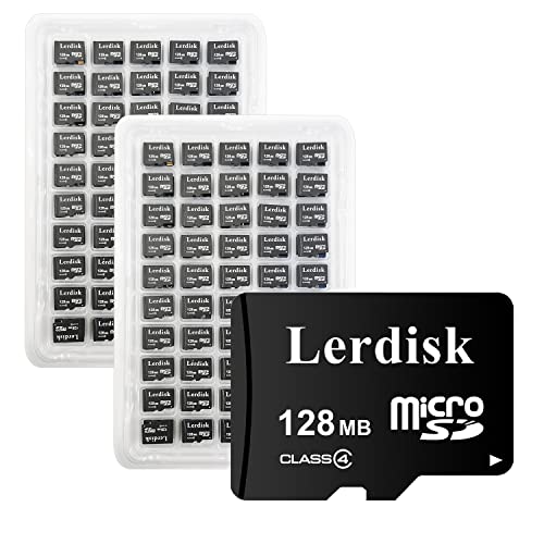 Lerdisk Micro-SD-Karte, hergestellt von der 3C-Gruppe autorisierten Lizenznehmer (128 MB kleine Kapazität, 100 Stück)