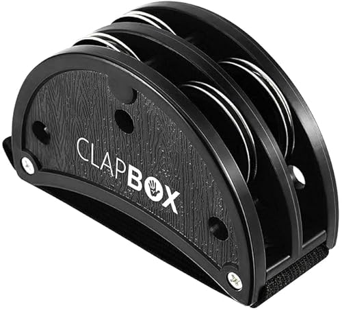 CLAPBOX Klapptablett aus Holz, Tischplatte mit 4 Schubladen, Aufbewahrungs-Organizer für Heimbüro, Serviertablett für Couchtisch, Laptop-Schreibtisch (braun)