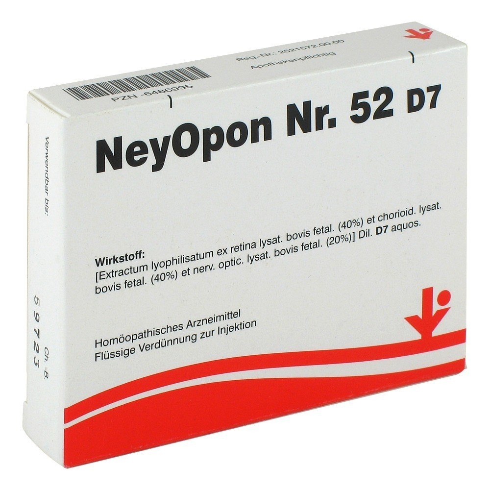 NEYOPON Nr.52 D 7 Ampullen 5X2 ml
