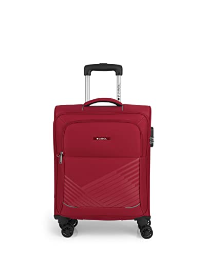 Lissabon Cabina Koffer Weich mit Fassungsvermögen von 37 l, rot, Koffer und Trolleys