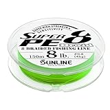 Sunline Super PE 8 Braid Light Green 20LB/10 kg PE #2