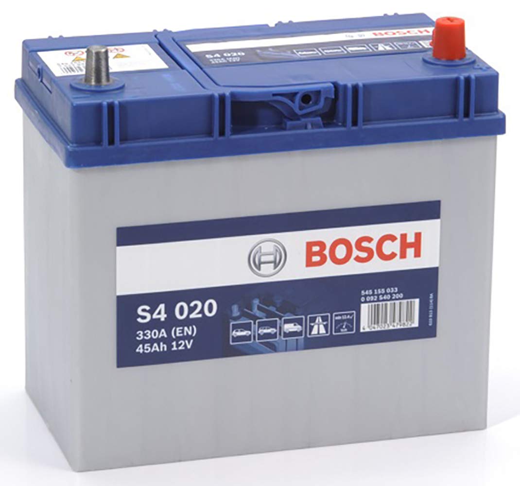 Bosch S4020 - Autobatterie - 45A/h - 330A - Blei-Säure-Technologie - für Fahrzeuge ohne Start-Stopp-System