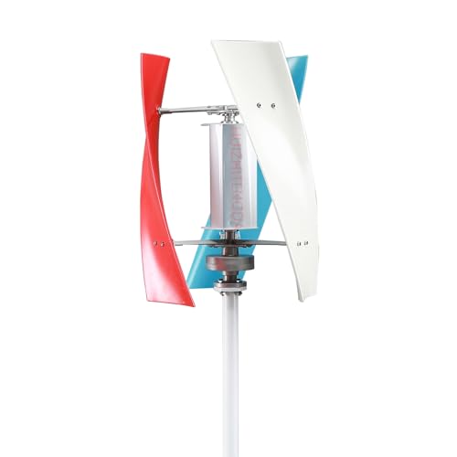 HUIZHITENGDA 10000W 3 Phasenräuschloser Windturbinengenerator-Kit, 12V-220V vertikale Dauermaglev-Windkraftanlage mit Controller, die für die Erzeugung im Freien geeignet sind,220v