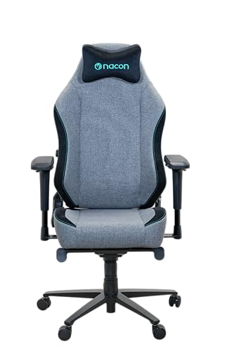 Nacon Gaming Pro CH-700 Gaming-Stuhl mit 4D-Armlehnen, Lendenwirbelverstellung, neigbar