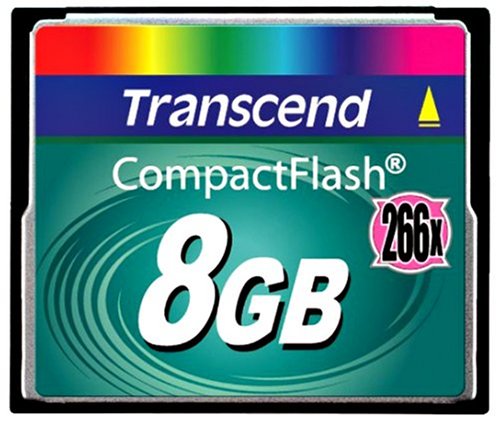 Transcend Extreme-Speed 266x 8GB Compact Flash Speicherkarte