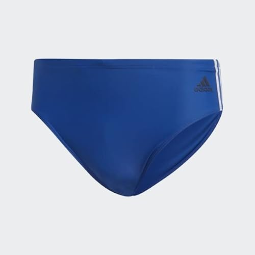 adidas Herren Fitness 3 Stripes Swim Trunk Schwimm-Slips, blau/weiß (Collegiate Royal/White), XL