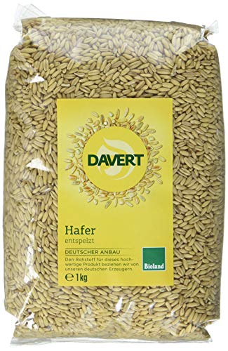 Davert Hafer entspelzt, 4er Pack (4 x 1 kg) - Bio