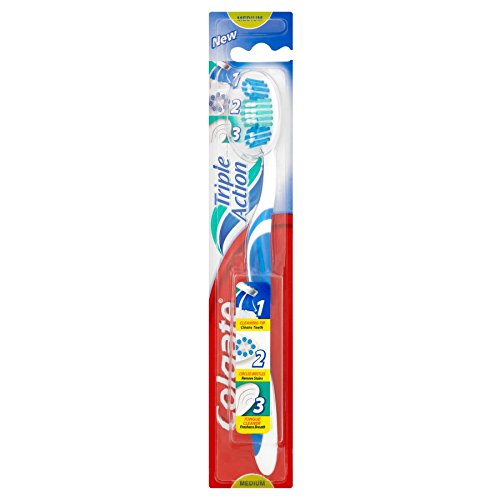 12 x Colgate Triple Action Medium Toothbrush