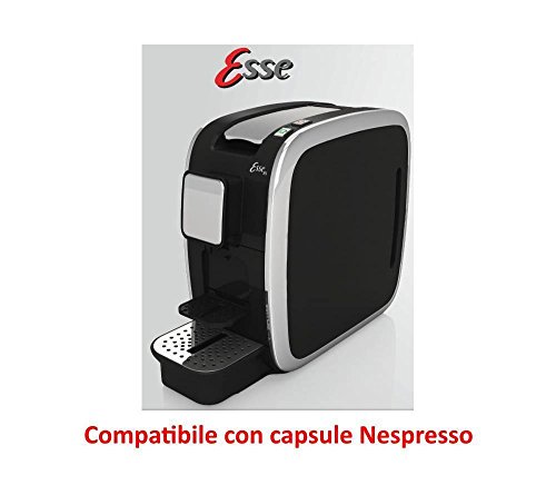 CBT Esse Kaffeemaschine kompatibel mit Nespresso Kapseln 1200 W 19 bar Made Italy