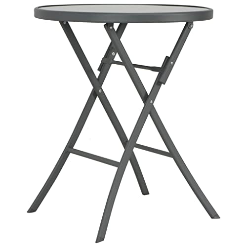 vidaXL Gartenstisch Klappbar 60x70 cm Bistrotisch Balkontisch Bartisch Tisch