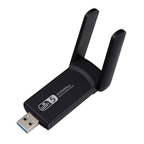 TenYua Mini 1200Mbps USB Wireless Netzwerkkarte WiFi LAN Adapter 802.11ac 2.4g & 5GHz wifi dongle zwei antennen
