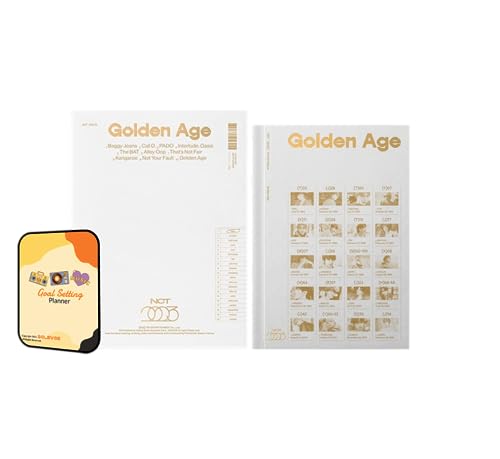 Golden Age NCT Album [Archiving Ver. + Collecting Ver. Full Set Album]+Pre Order Benefits+BolsVos K-POP Inspired Digital Planner, Digital Sticker Pack (4th Full Album)