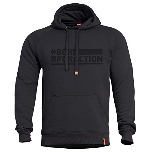 Pentagon Phaeton Sweatshirt Born for Action K09021, mit Kapuze Storm, Sweatshirt. (schwarz, X-Large)