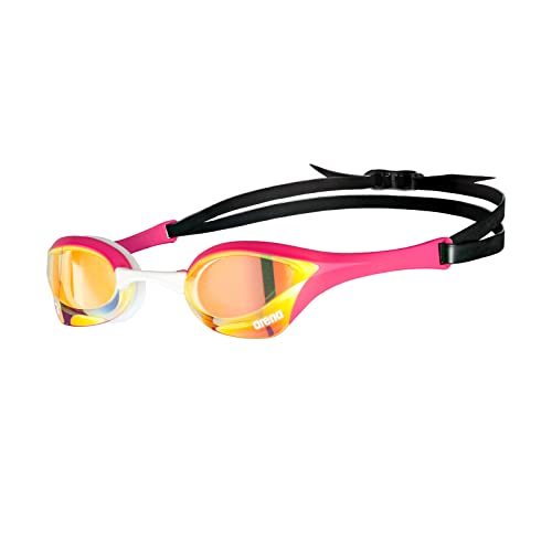 ARENA Unisex - Erwachsene Cobra Ultra Swipe Mr (Yell-Pink) Swim Goggles, Mehrfarbig, 1