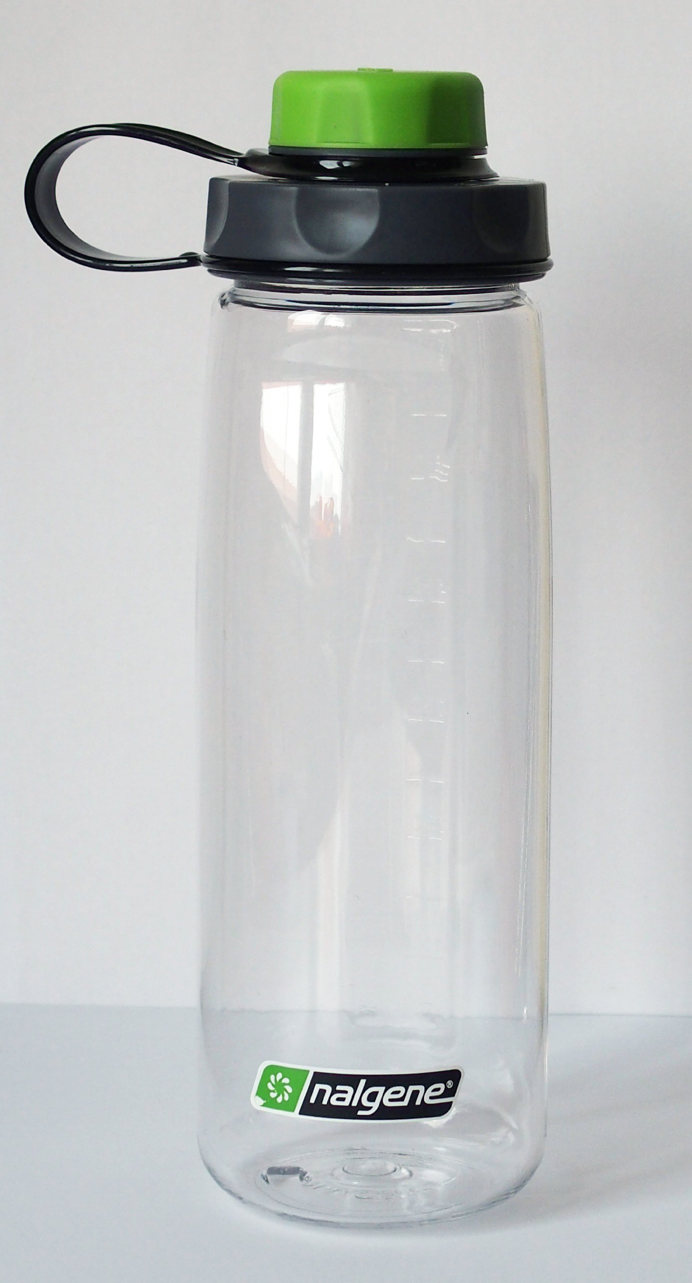 Nalgene Trinkflasche 'Everyday OT-Cap' - 0,7 L, transparent, Deckel grün