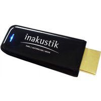 inakustik – 00415100 – Premium DLNA-Stick | Für kabellose Bild/Ton-Übertragung vom Smartphone/Tablet auf TV oder HiFi-Anlage | 1 STK | Markenübergreifender DLNA Standard - WLAN Build in