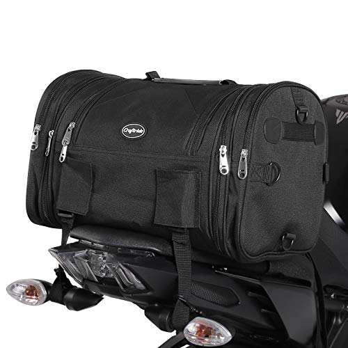 Motorrad Hecktasche Kompatibel für Beifahrersitz Craftride RB1 Gepäckrolle 24-30 L