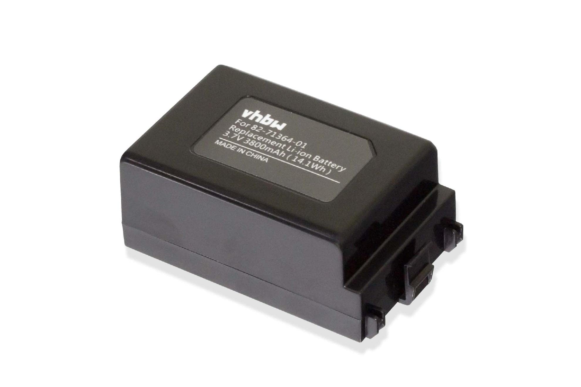vhbw Akku kompatibel mit Symbol MC70, MC7004, MC7090, MC75, MC7506, MC7596 Barcodescanner POS (3800mAh, 3,7V, Li-Ion)