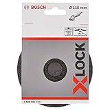 Bosch Professional 1x SCM Stützteller (mit Mittelstift, X-LOCK, Ø115 mm)