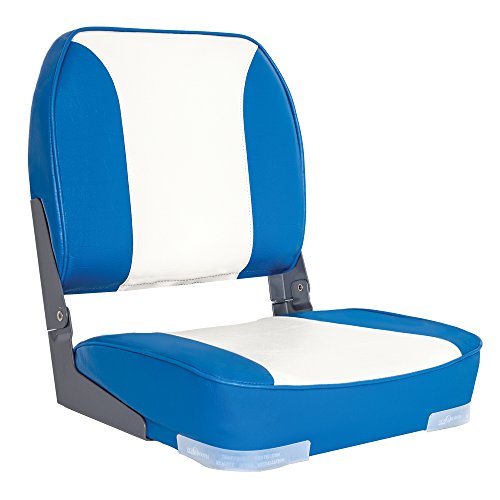 Oceansouth Deluxe Folding Boat Seat (Blue/White)