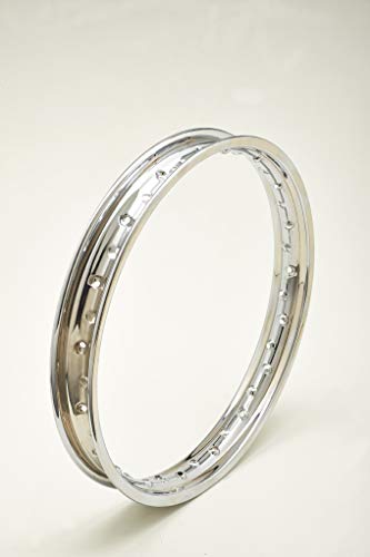 Felge aus verchromtem Stahl Chrome Stahl Wheel RIM Italia Felge 1,85 x 18 36 Löcher