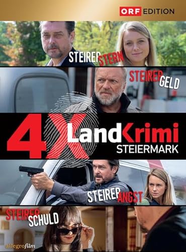 Landkrimi-Set 8: Steirerstern / Steirergeld / Steirerangst / Steirerschuld
