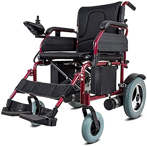STTTBD Aluminiumlegierung Elektrischer Rollstuhl Faltbar Leichter Intelligenter Elektrischer Rollstuhl Vierrädriger Roller Ältere Menschen Mit Behinderungen