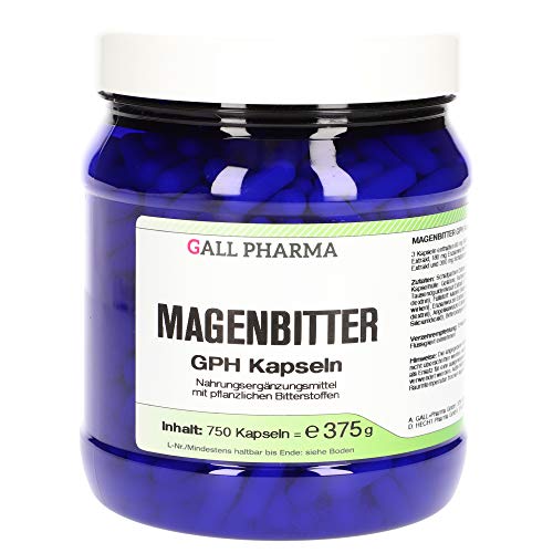 Gall Pharma Magenbitter GPH Kapseln, 1er Pack (1 x 750 Stück)