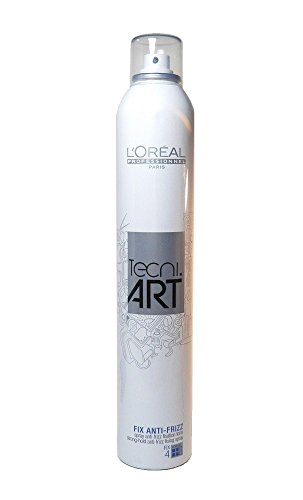 Loreal Fix Anti-Frizz 1 x 400 ml starker Halt Tecni.art Styling Haarspray Neue Serie