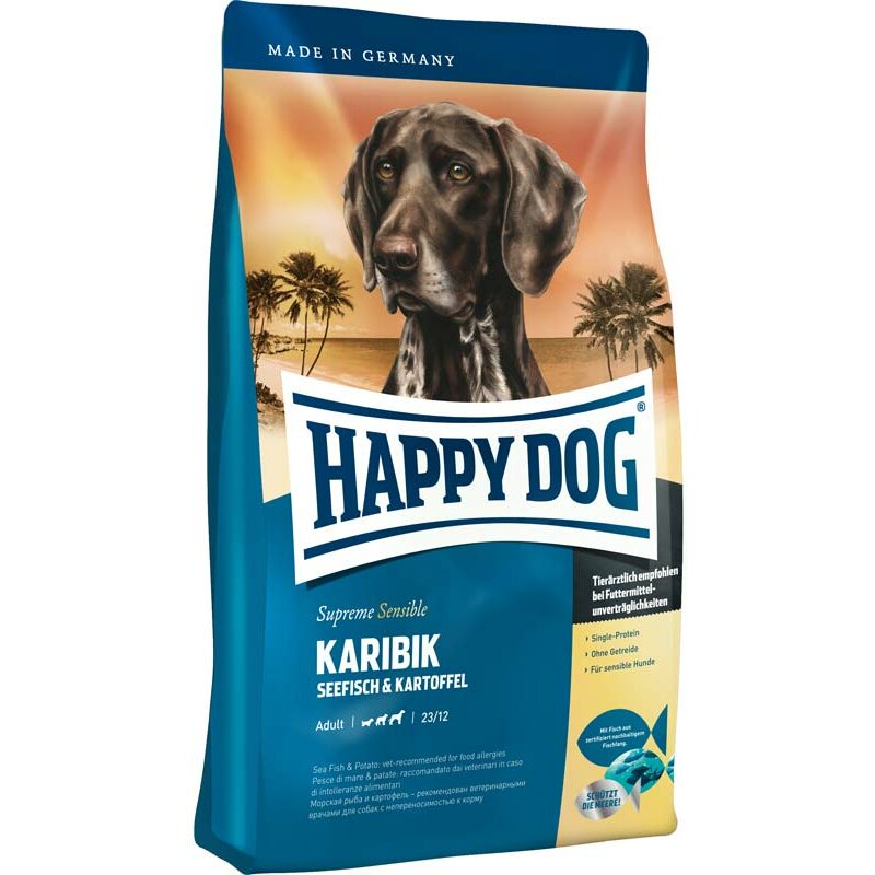 2 x 4 kg Happy Dog Supreme Sensible Karibik