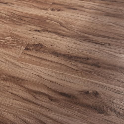 neu.holz Vinyl Laminat ca. 4 m² 'Classic Warm Oak' Bodenbelag Selbstklebend rutschfest 28 Dekor-Dielen für Fußbodenheizung